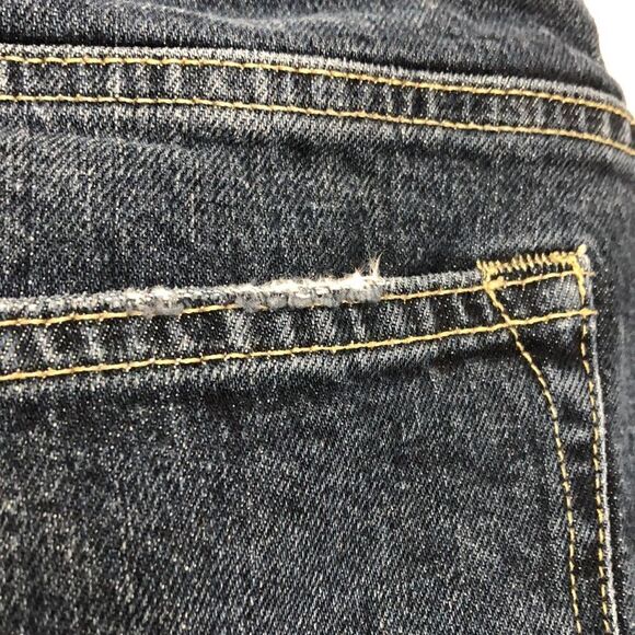 All Saints “Jack” Jeans 38x27 Faded Blue Denim - Picture 5 of 9